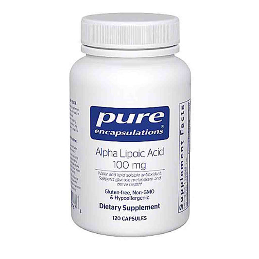 Pure Encapsulations Alpha Lipoic Acid 100mg 120c