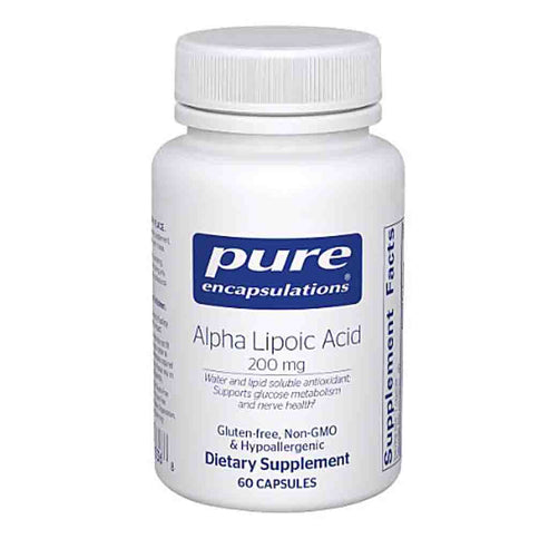 Pure Encapsulations Alpha Lipoic Acid 200mg 60c