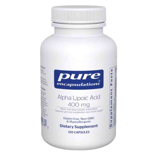Pure Encapsulations Alpha Lipoic Acid 400mg 120c