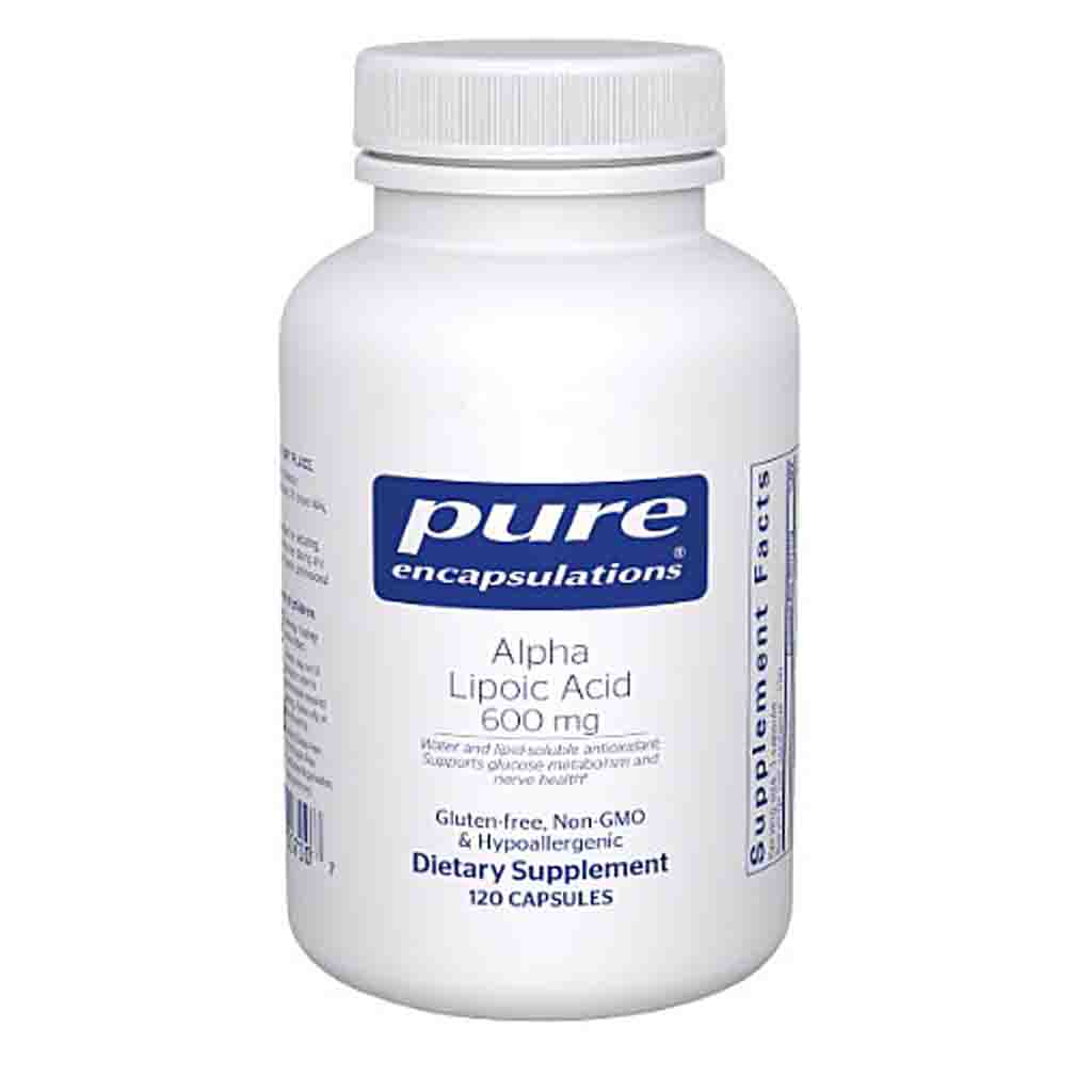 Pure Encapsulations Alpha Lipoic Acid 600mg 120c