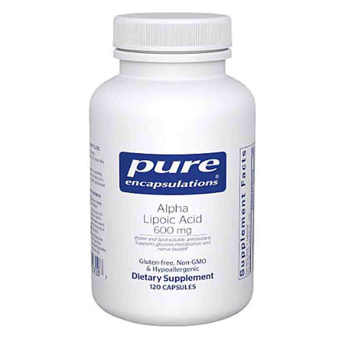 Pure Encapsulations Alpha Lipoic Acid 600mg 120c