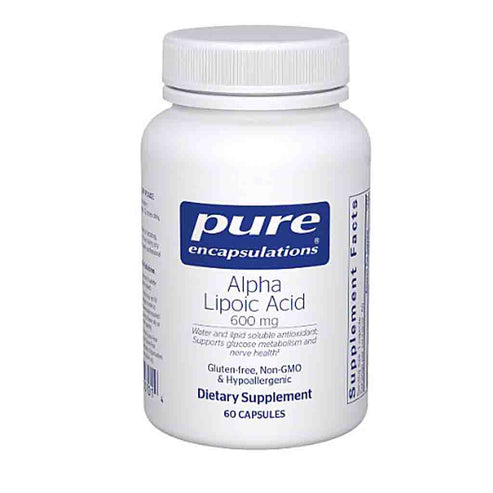 Pure Encapsulations Alpha Lipoic Acid 600mg 60c