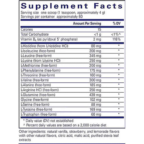 Pure Encapsulations Amino Replete 8.5 oz