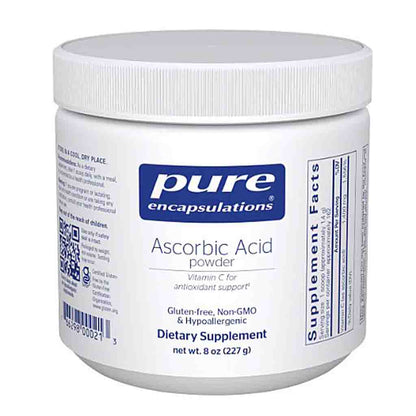 Pure Encapsulations Ascorbic Acid powder 227g