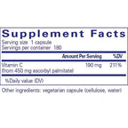 Pure Encapsulations Ascorbyl Palmitate 180c