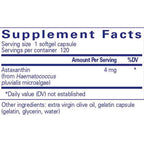 Pure Encapsulations Astaxanthin 120c