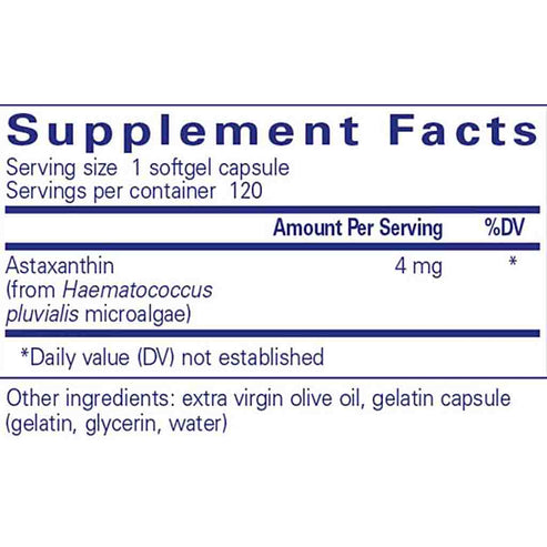 Pure Encapsulations Astaxanthin 120c