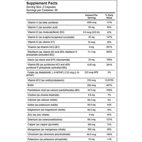 Pure Encapsulations Athletic Nutrients 180c