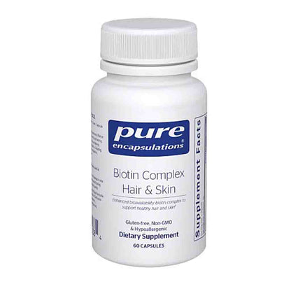 Pure Encapsulations Biotin Complex Hair & Skin 60c
