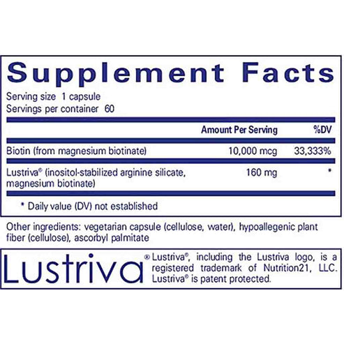 Pure Encapsulations Biotin Complex Hair & Skin 60c