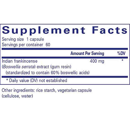 Pure Encapsulations Boswellia 60c