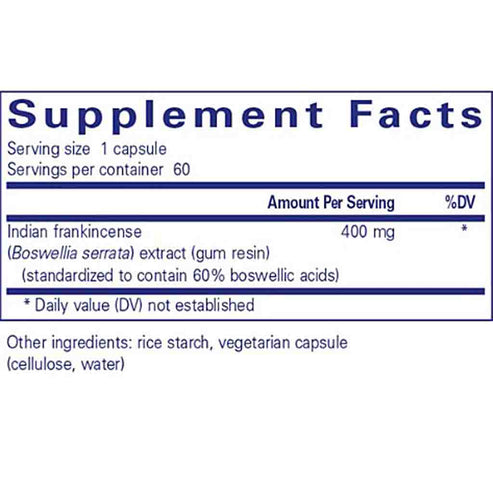 Pure Encapsulations Boswellia 60c