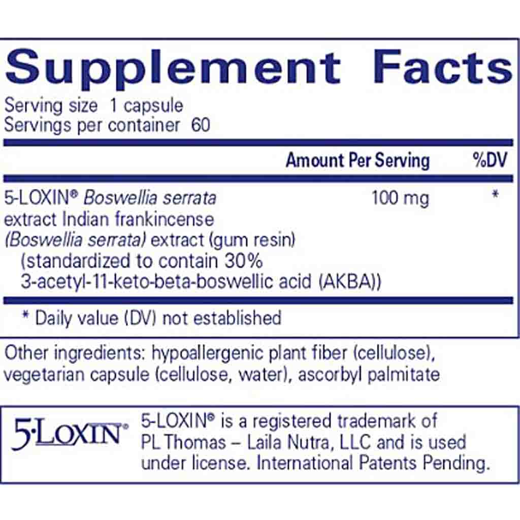 Pure Encapsulations Boswellia AKBA 60c