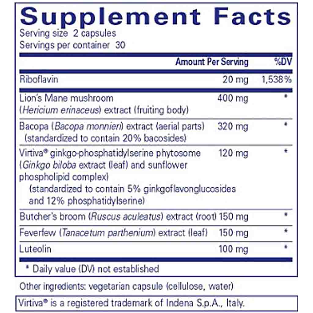 Pure Encapsulations Brain Reset 60c