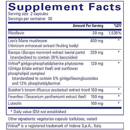 Pure Encapsulations Brain Reset 60c