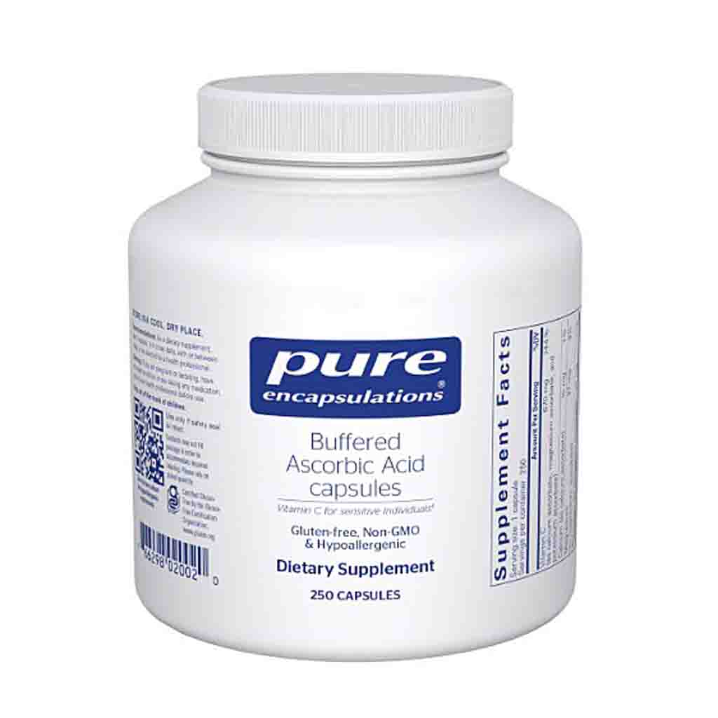 Pure Encapsulations Buffered Ascorbic Acid 250c
