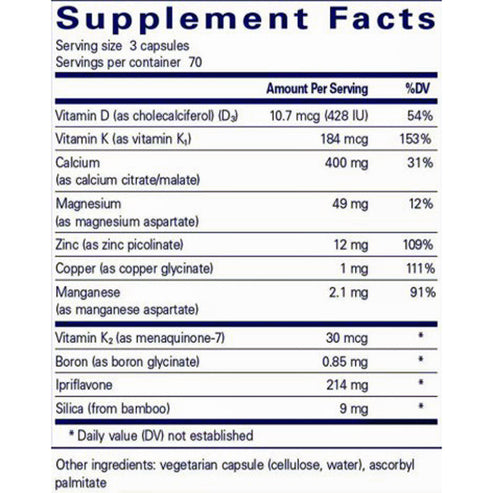 Pure Encapsulations (+) Cal with ipriflavone 210C