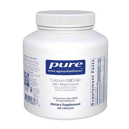 Pure Encapsulations Calcium (MCHA) with Magnesium 180c