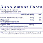 Pure Encapsulations Caprylic Acid 240c