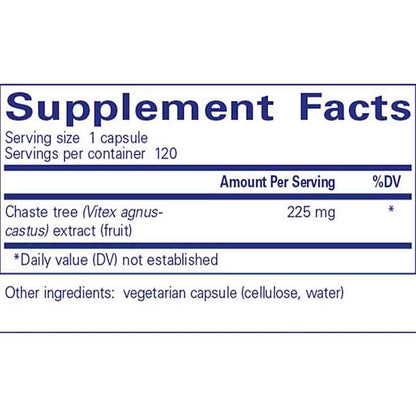Pure Encapsulations Chaste tree (vitex) 120c