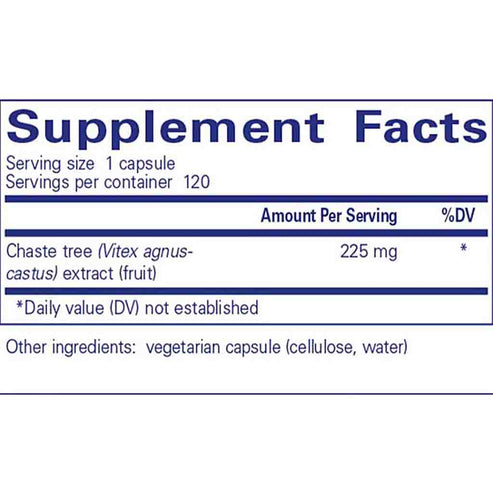 Pure Encapsulations Chaste tree (vitex) 120c