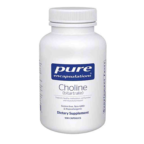 Pure Encapsulations Choline (bitartrate) 100c