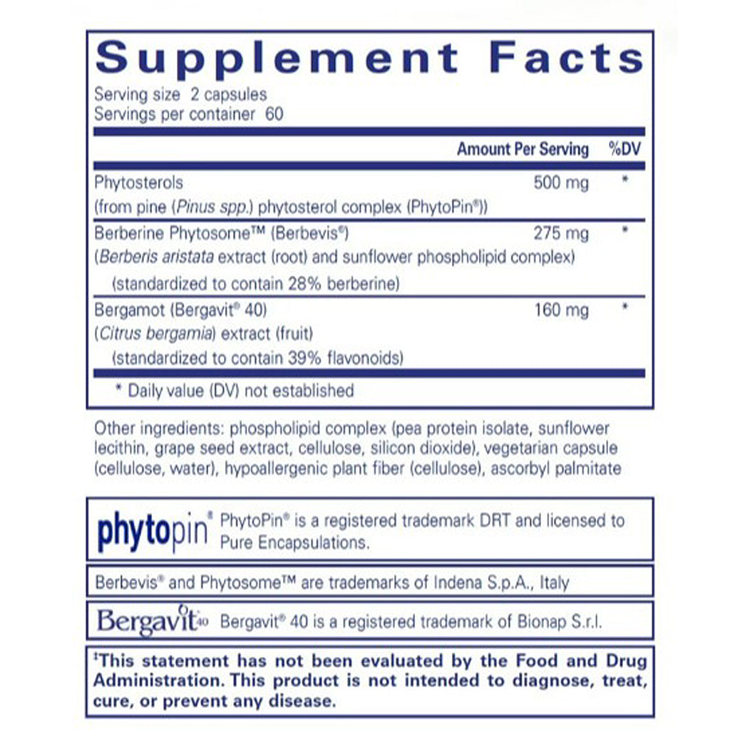 Pure Encapsulations CholestePure Plus 120c
