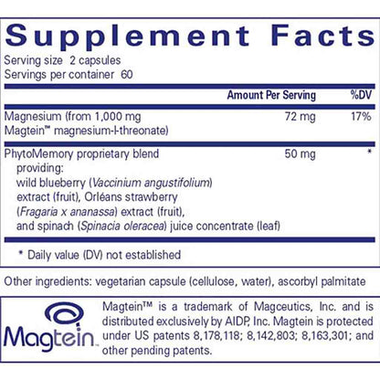 Pure Encapsulations CogniMag 120c