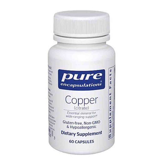 Pure Encapsulations Copper citrate 60c