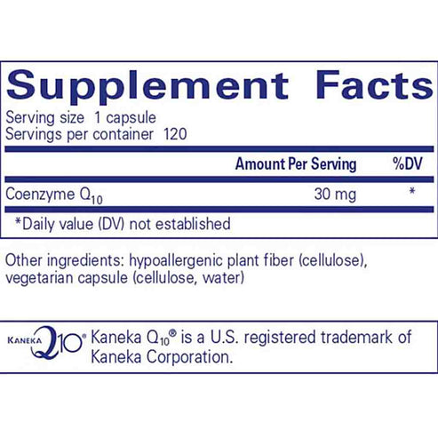 Pure Encapsulations CoQ10 30mg 120c