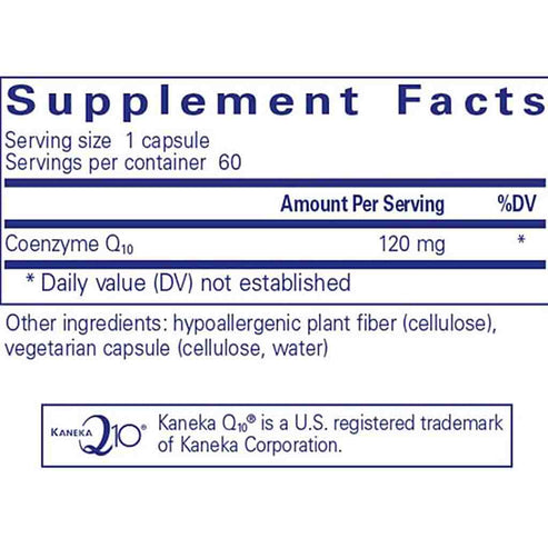 Pure Encapsulations CoQ10 120mg 60c