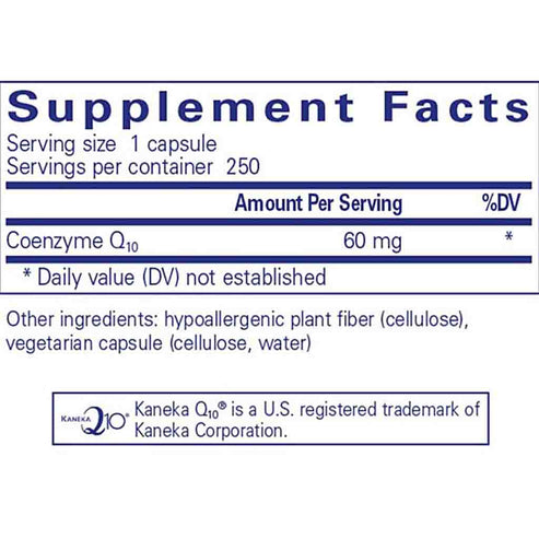 Pure Encapsulations CoQ10 60mg 250c