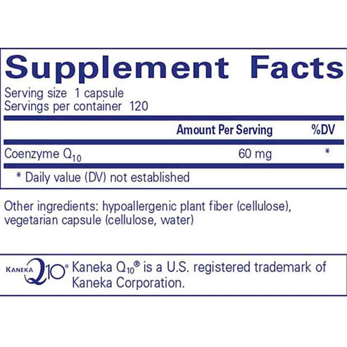 Pure Encapsulations CoQ10 60mg 120c