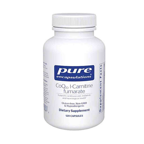 Pure Encapsulations CoQ10 l-Carnitine Fumarate 120