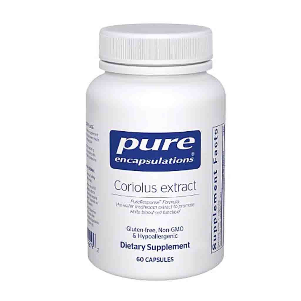 Pure Encapsulations Coriolus Extract 60c