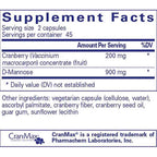 Pure Encapsulations Cranberry-D-Mannose 90c
