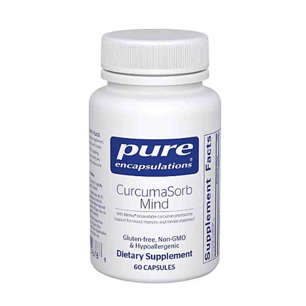 Pure Encapsulations CurcumaSorb Mind 60C