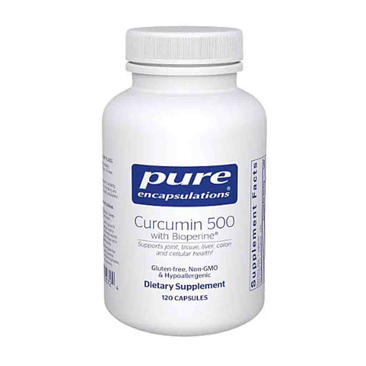 Pure Encapsulations Curcumin 500 with Bioperine 120c