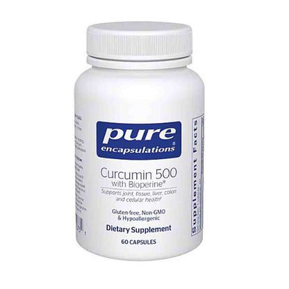 Pure Encapsulations Curcumin 500 with Bioperine 60c