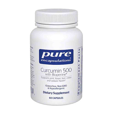 Pure Encapsulations Curcumin 500 with Bioperine 60c