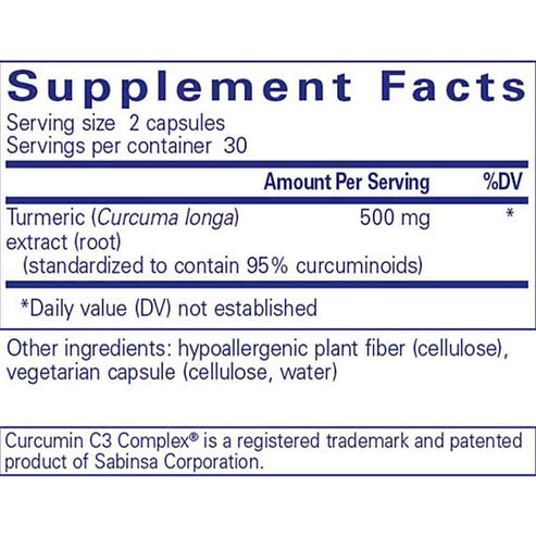 Pure Encapsulations Curcumin 60c