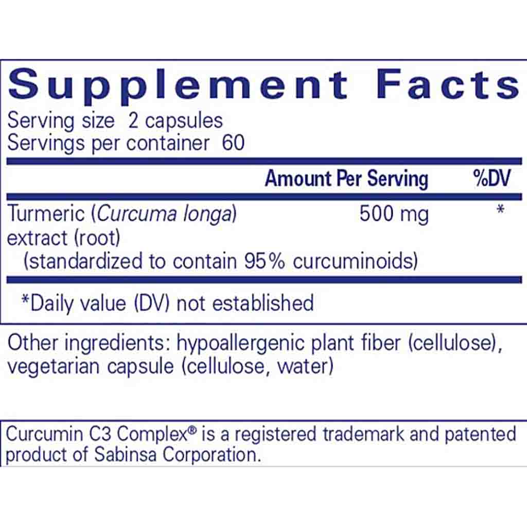 Pure Encapsulations Curcumin 120c