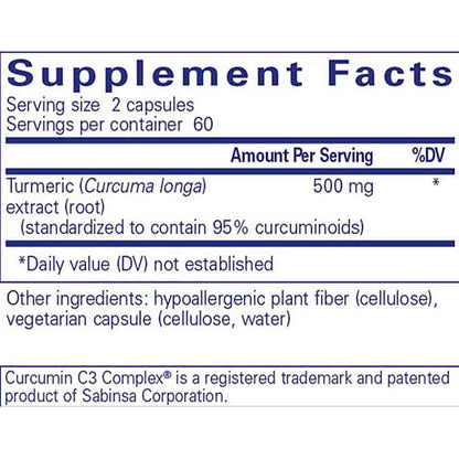Pure Encapsulations Curcumin 120c
