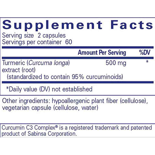 Pure Encapsulations Curcumin 120c