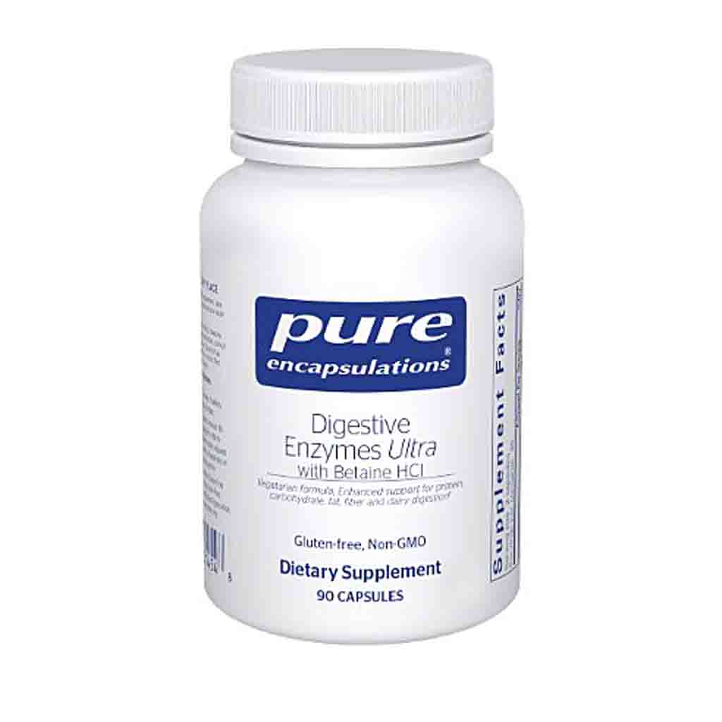 Pure Encapsulations Digestive Enzymes Ultra with Betaine HCL 90C