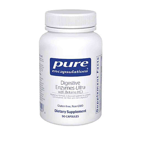 Pure Encapsulations Digestive Enzymes Ultra with Betaine HCL 90C