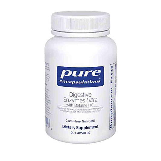 Pure Encapsulations Digestive Enzymes Ultra with Betaine HCL 90C
