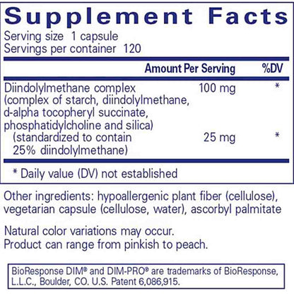 Pure Encapsulations DIMPRO 100 120c