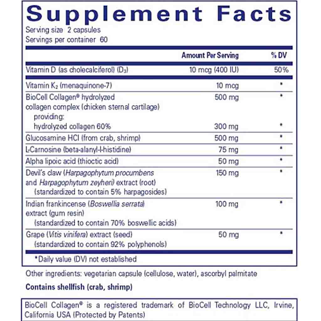 Pure Encapsulations Disc-Flex 120c