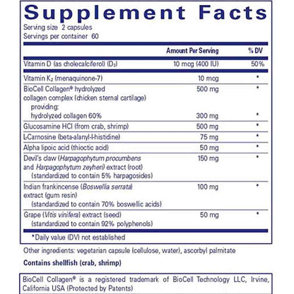 Pure Encapsulations Disc-Flex 120c